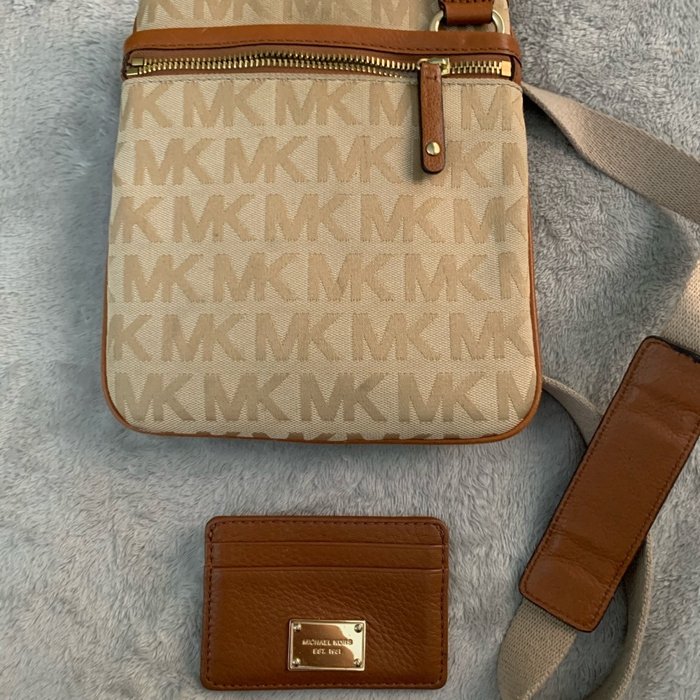 Michael Kors crossbody with wallet